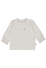 Feetje Longsleeve - Ladybug Offwhite