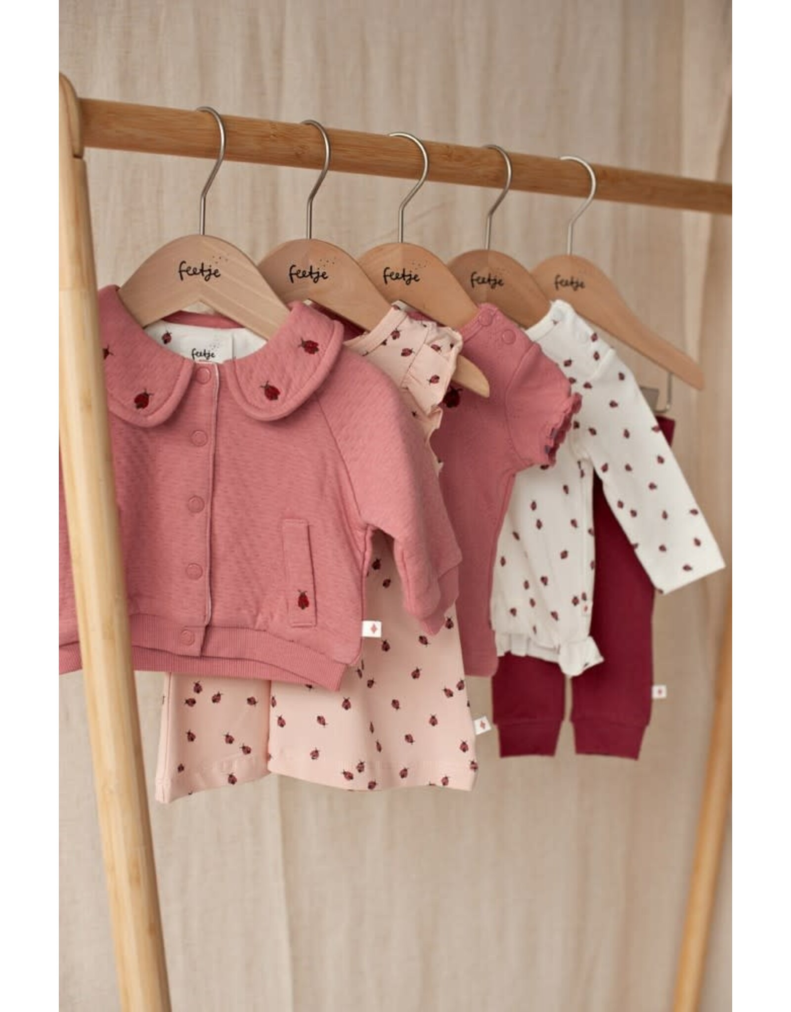 Feetje Jasje - Ladybug Roze