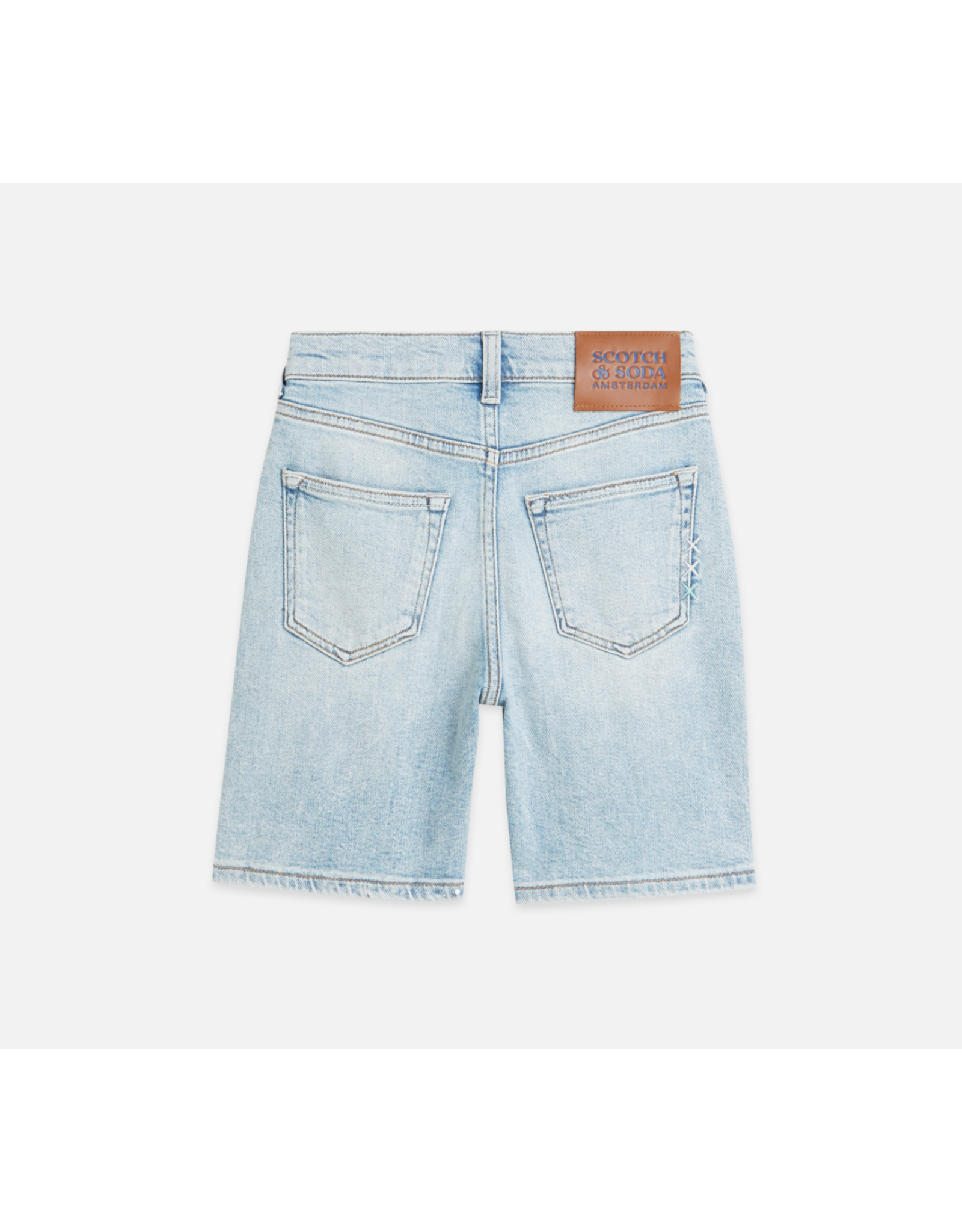 Scotch & Soda THE PITCH LOOSE JEANS SHORTS BORDERLAND