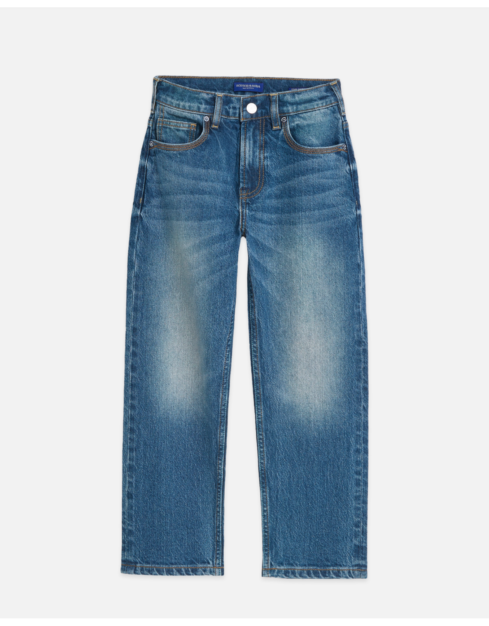 Scotch & Soda THE PITCH LOOSE JEANS BLUE GRASS