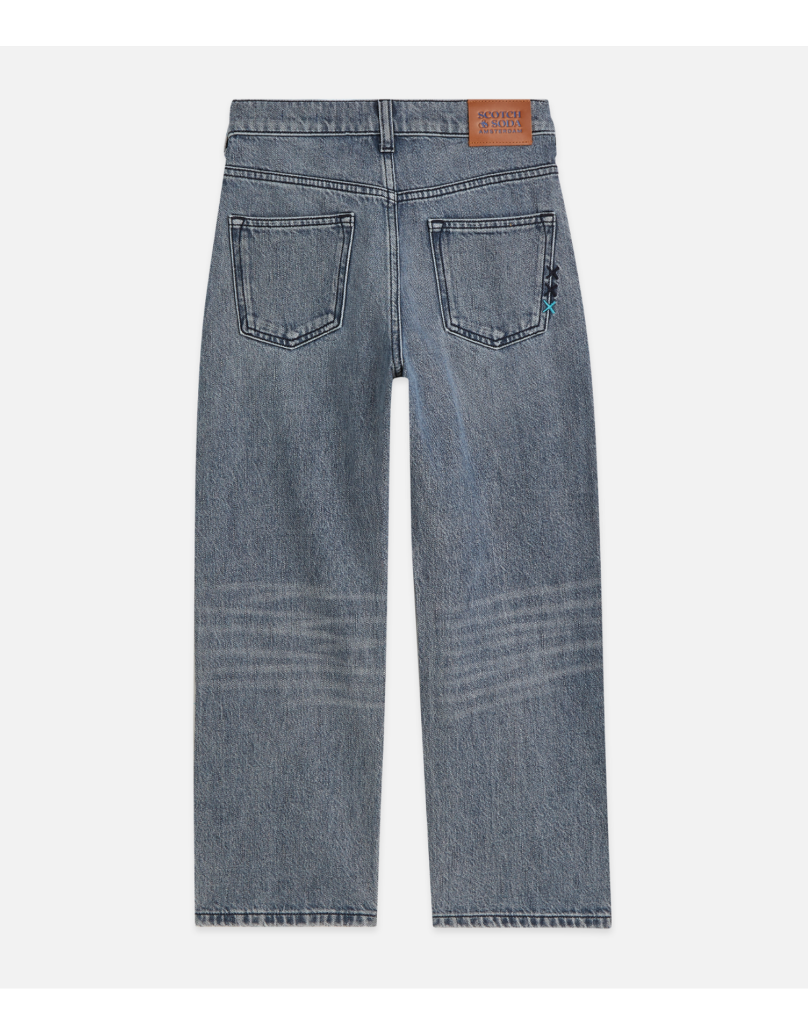Scotch & Soda THE DAZE SUPER WIDE LEG JEANS LOOK AT THE MOON