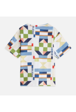 Scotch & Soda PRINTED RELAXEDFIT TSHIRT PATCHWORK INFINITY