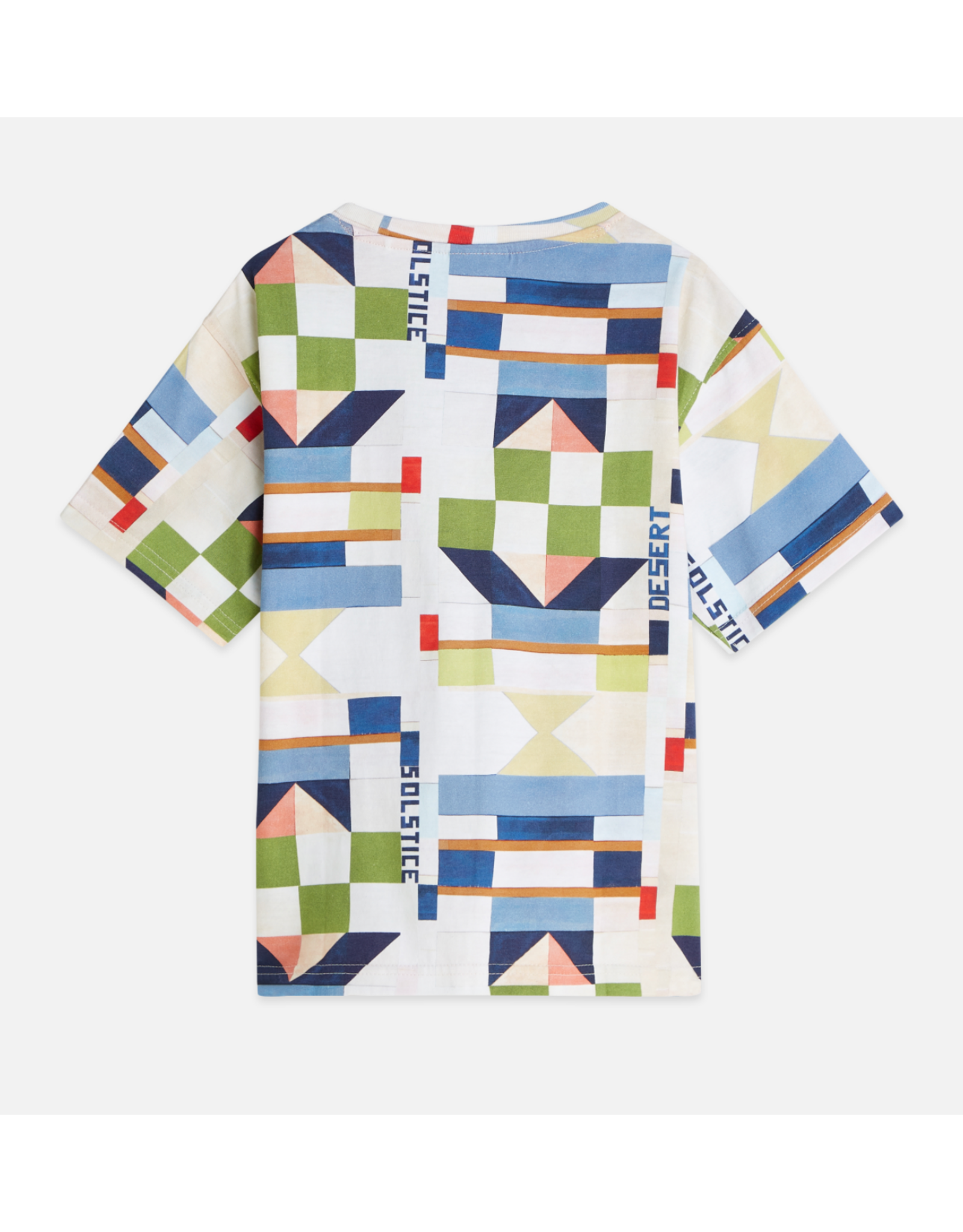 Scotch & Soda PRINTED RELAXEDFIT TSHIRT PATCHWORK INFINITY