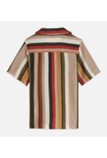 Scotch & Soda MULTICOLOR KNITTED STRIPE SHORTSLEEVE SHIRT MULTI COLOR STRIPE