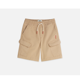 Scotch & Soda LIGHTWEIGHT COTTON CARGO SHORTS TRAVERTINE