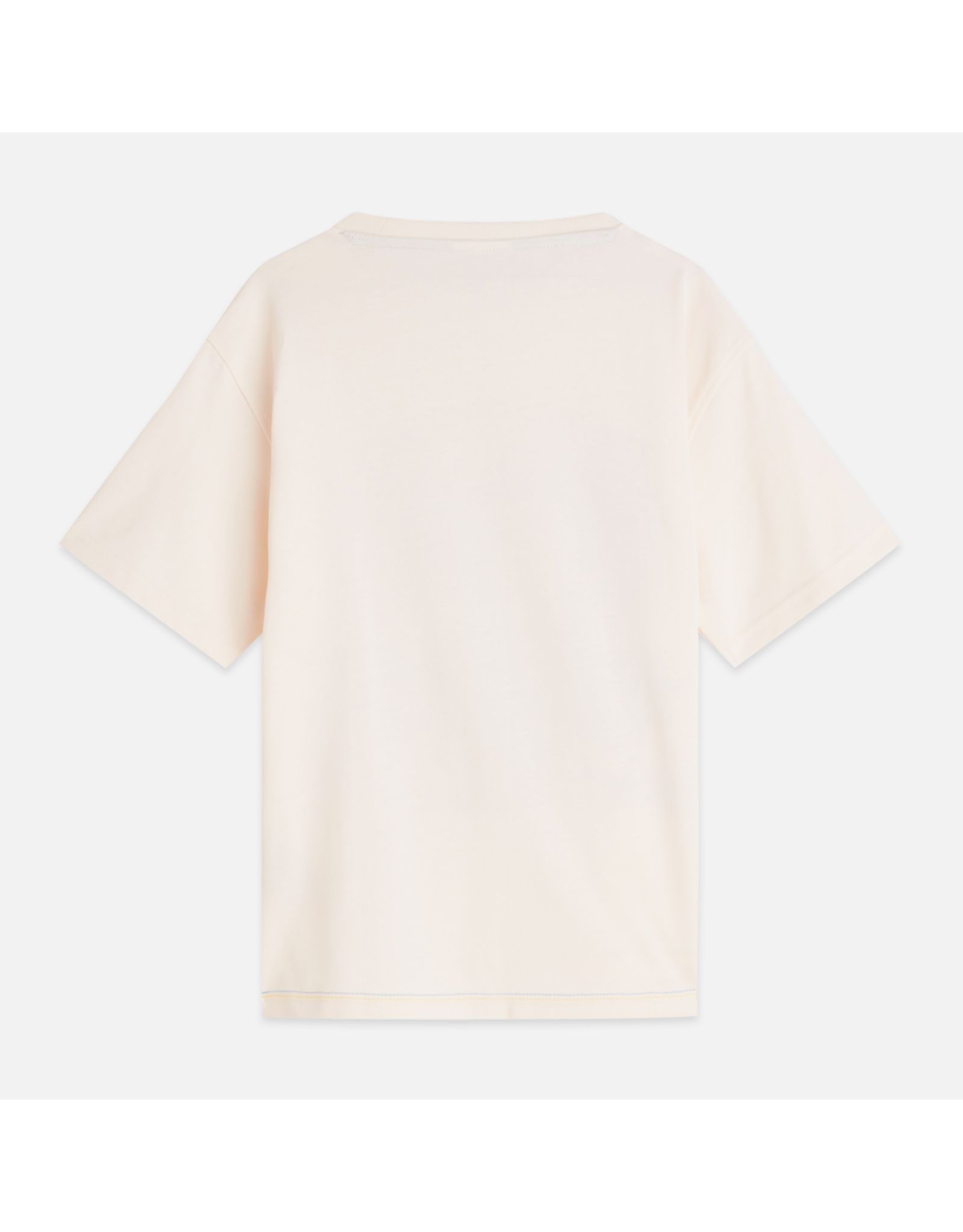 Scotch & Soda FRONT ARTWORK RELAXEDFIT TSHIRT - EGGNOG