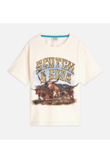 Scotch & Soda FRONT ARTWORK RELAXEDFIT TSHIRT - EGGNOG
