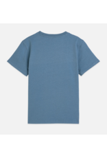 Scotch & Soda FRONT ARTWORK REGULARFIT TSHIRT CAPTAIN BLUE