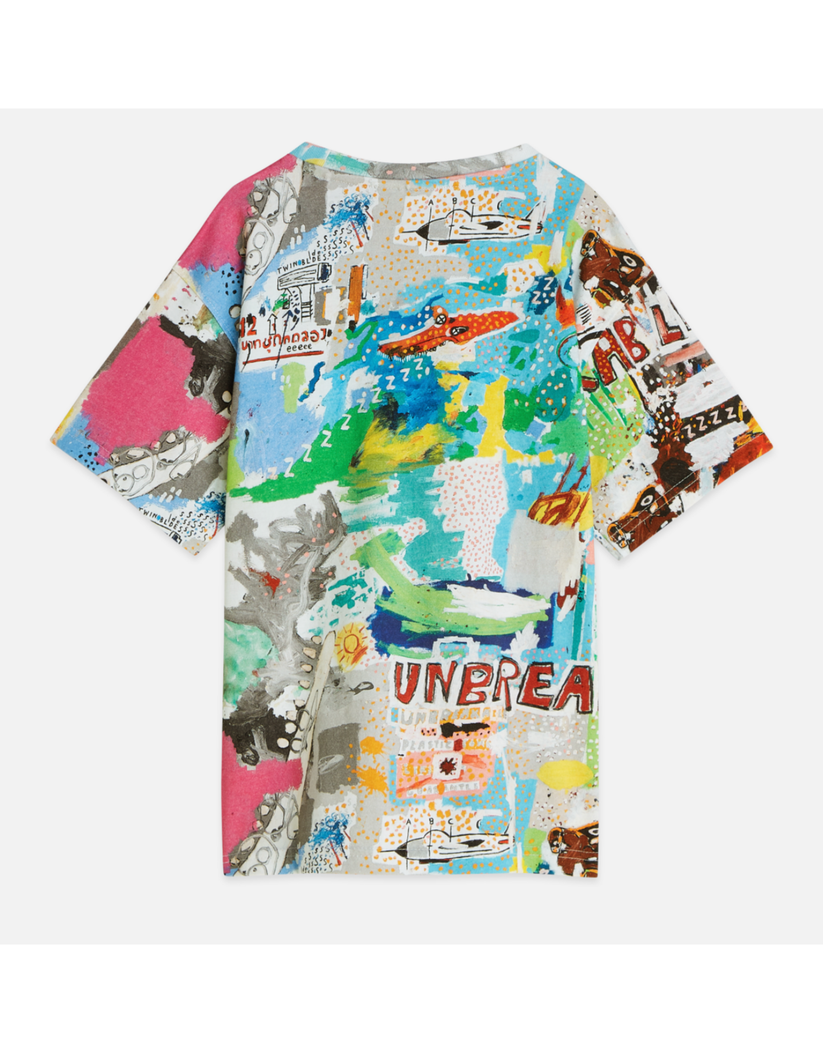 Scotch & Soda BASQUIAT PRINTED RELAXEDFIT TSHIRT BASQUIAT UNBREAKABLE