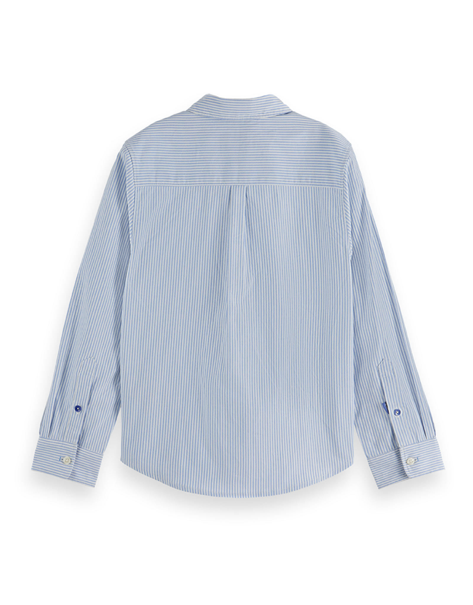 Scotch & Soda CORE YARNDYED STRIPED OXFORD SHIRT BLUE STRIPE