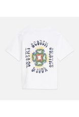 Scotch & Soda FRONT AND BACK ARTWORK RELAXED FIT TSHIRT BRIGHT WHITE