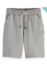 Scotch & Soda CORE LOGO BADGE SWEATSHORTS GREY MELANGE