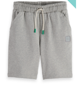 Scotch & Soda CORE LOGO BADGE SWEATSHORTS GREY MELANGE nos