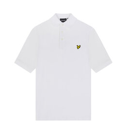 Lyle & Scott Plain Polo Shirt 626 White