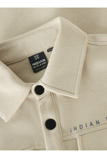 Indian Blue Jeans Shirt Jacket Twill Stretch Light Sand