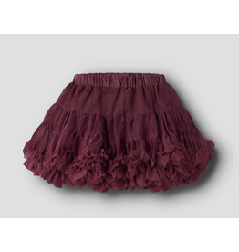 Name it NMFRITUL TULLE SKIRT Burgundy