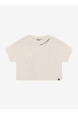 Indian Blue Jeans T-shirt Wide Cropped Sandshell