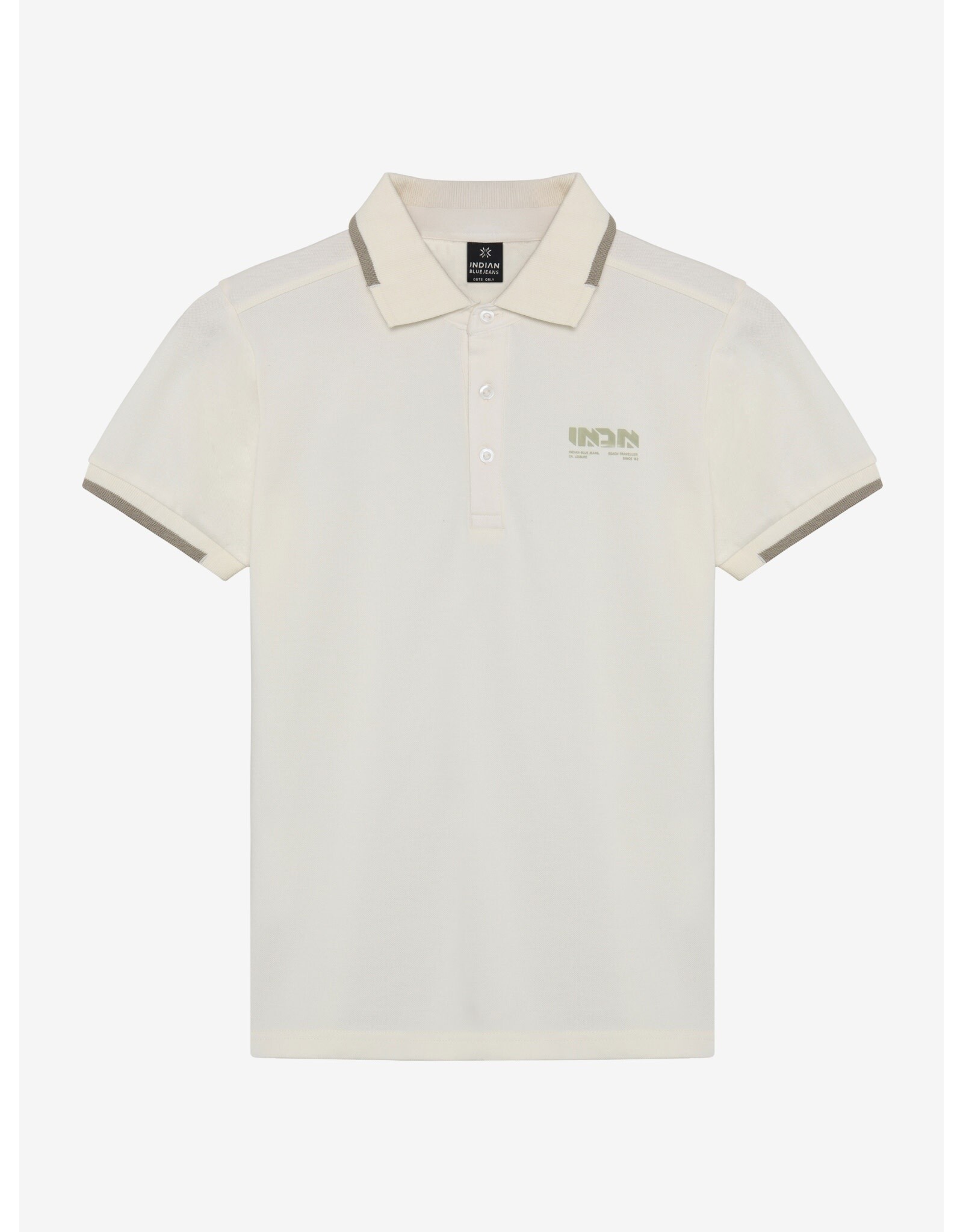Indian Blue Jeans Polo Pique Indian Cloud