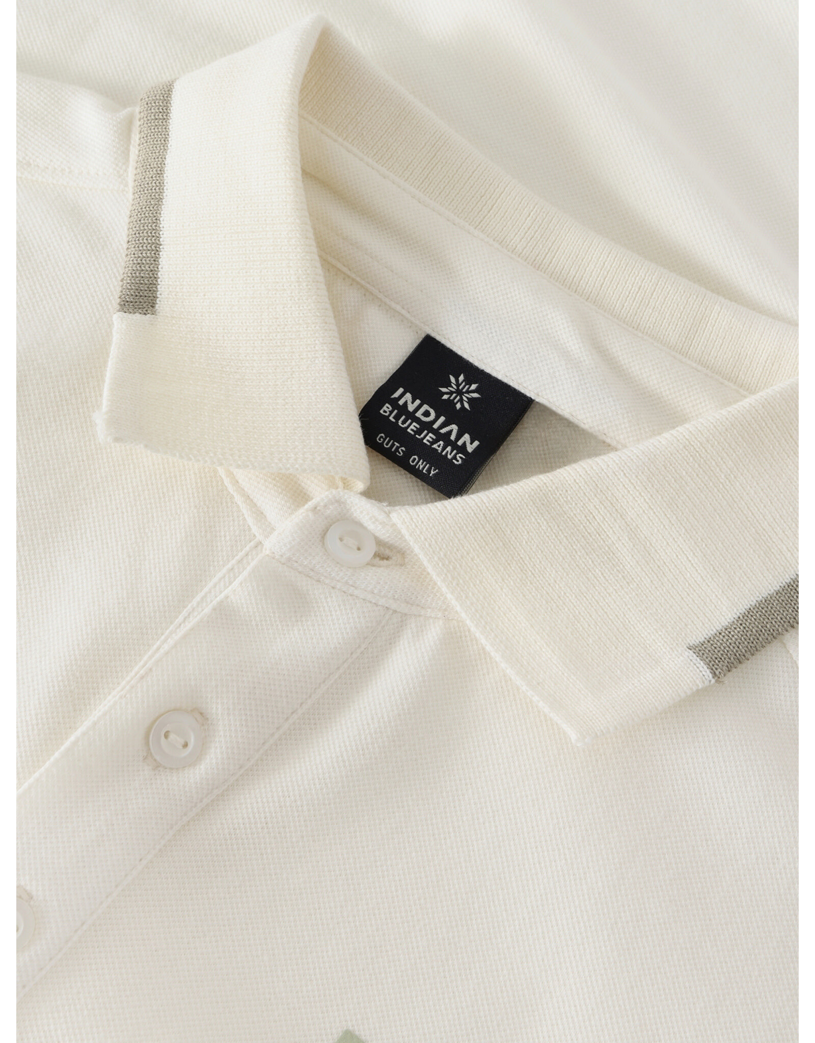 Indian Blue Jeans Polo Pique Indian Cloud