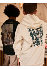 Indian Blue Jeans Loose Fit Hoodie Backprint Cloud