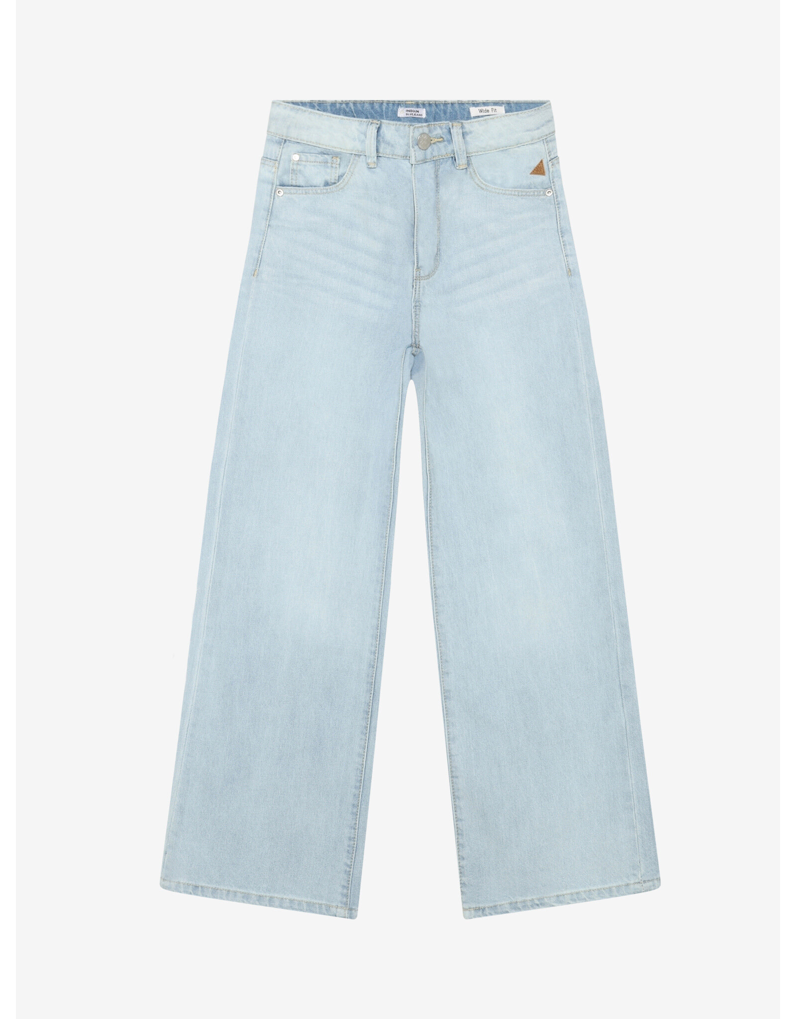 Indian Blue Jeans Extra Wide Fit Washed Used Light Denim