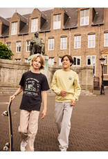 Indian Blue Jeans Loose Fit Sweater Backprint Dusty Yellow