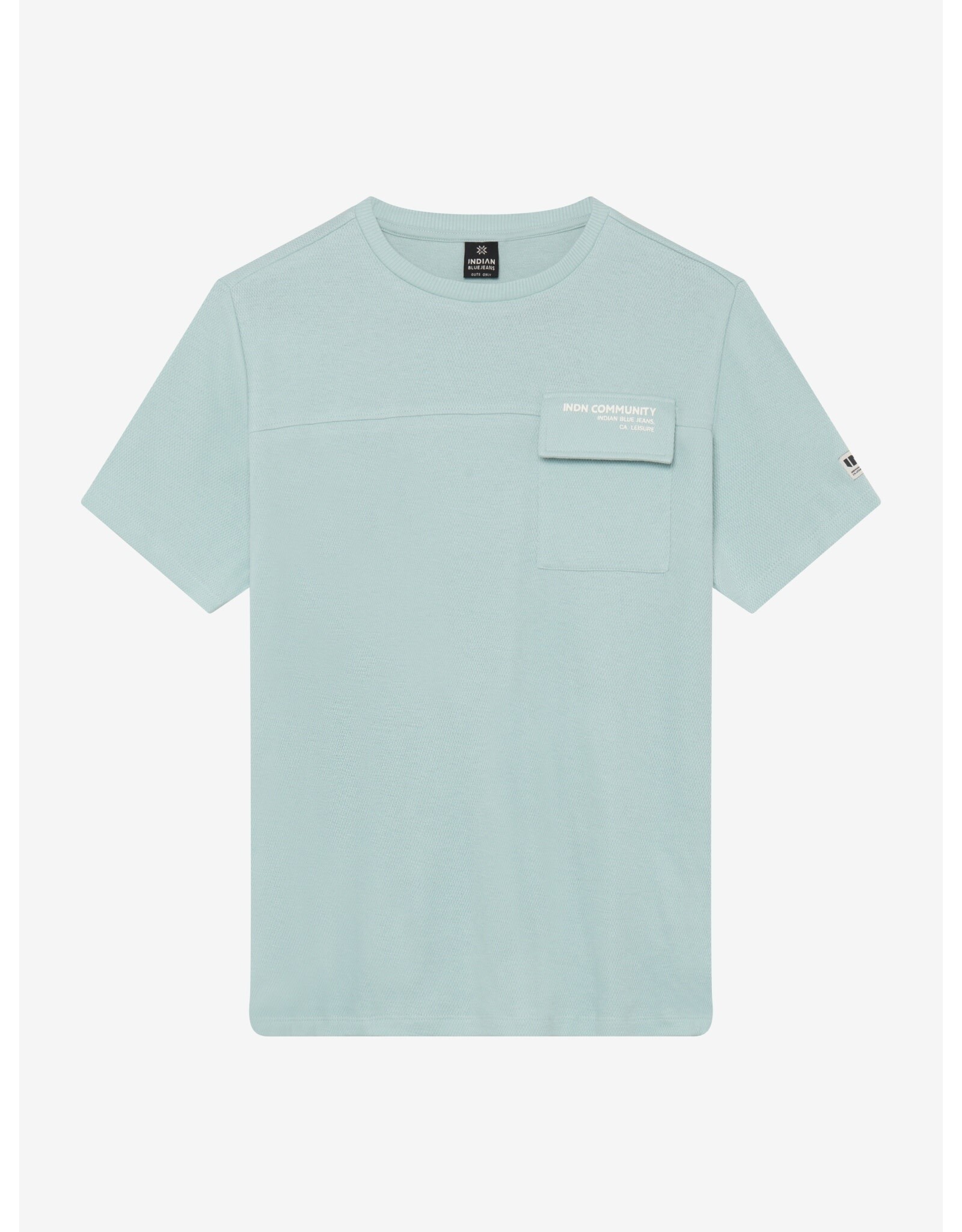 Indian Blue Jeans Loose Fit T-Shirt Pocket Ether