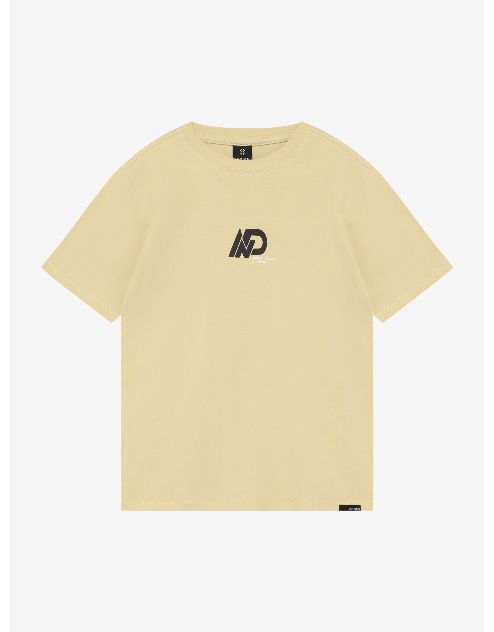 Indian Blue Jeans T-Shirt Indian Backprint Dusty Yellow