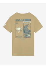 Indian Blue Jeans T-Shirt INDN Backprint Sand Storm