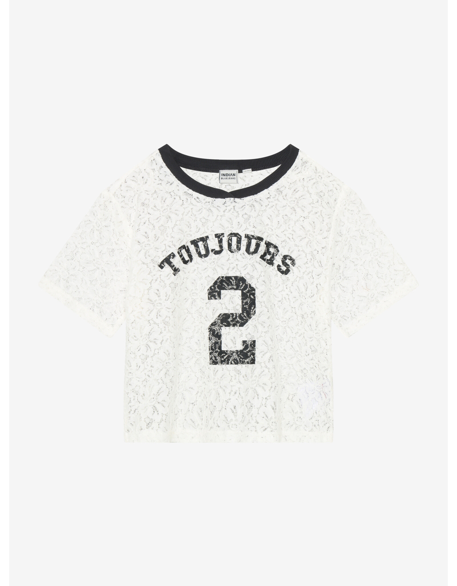 Indian Blue Jeans T-shirt Lace Cloud