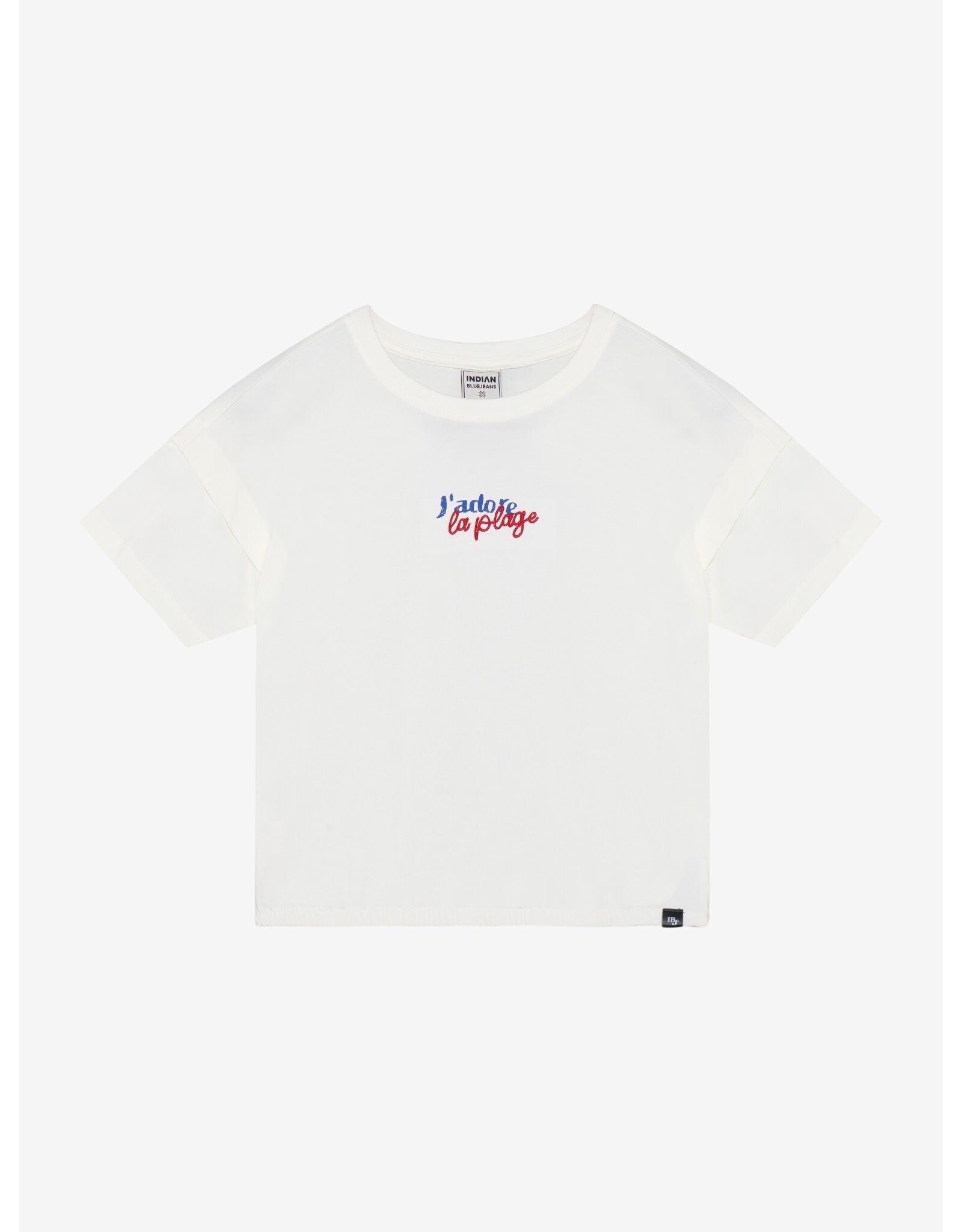 Indian Blue Jeans T-shirt Plage Cloud