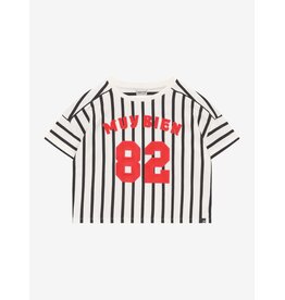 Indian Blue Jeans T-shirt Vertical Stripe Cloud