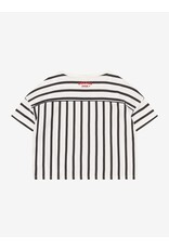 Indian Blue Jeans T-shirt Vertical Stripe Cloud