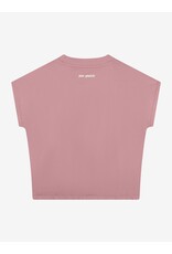 Indian Blue Jeans T-shirt Wide Cropped Lilas