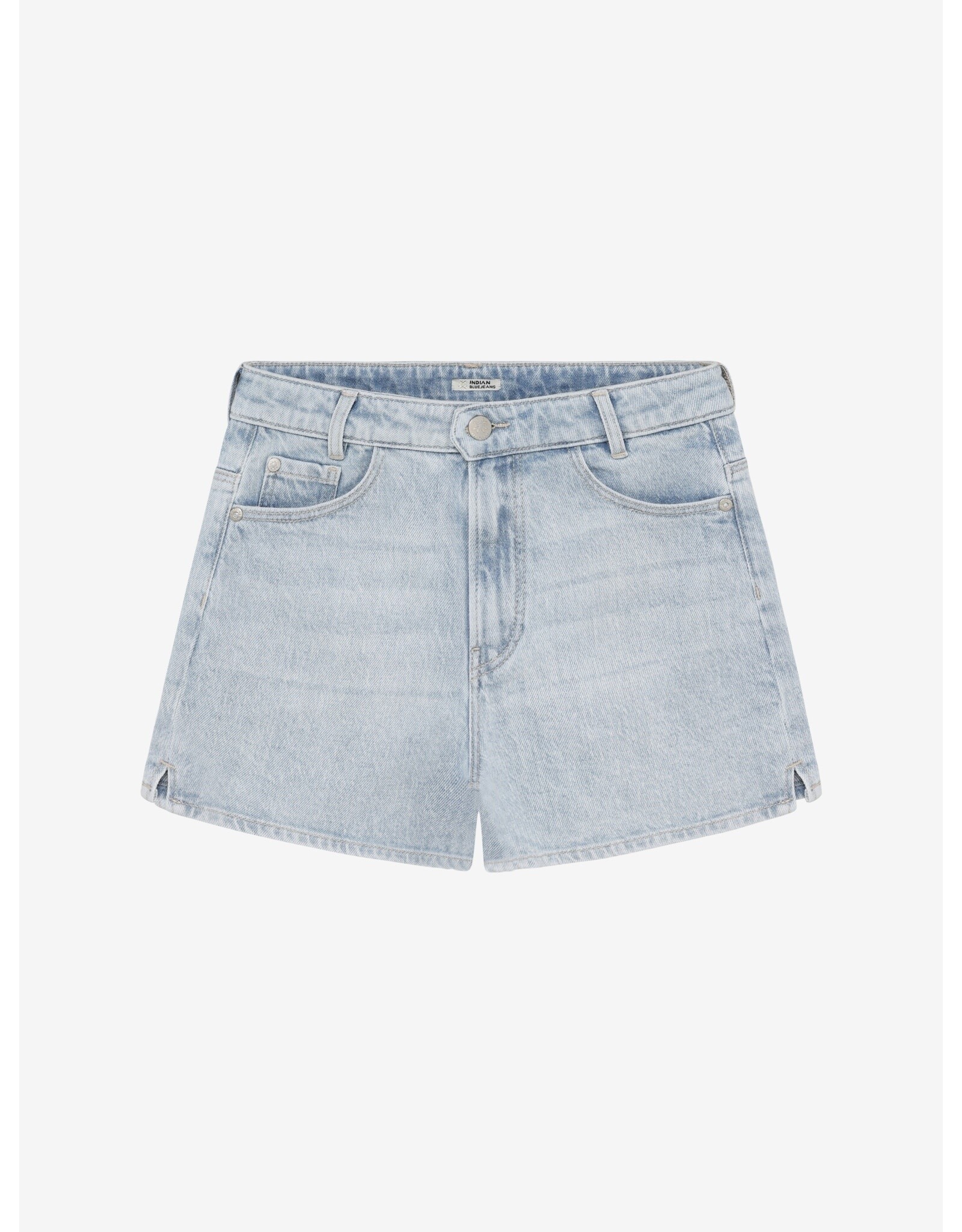 Indian Blue Jeans Wide Denim Short Light Used Light Denim
