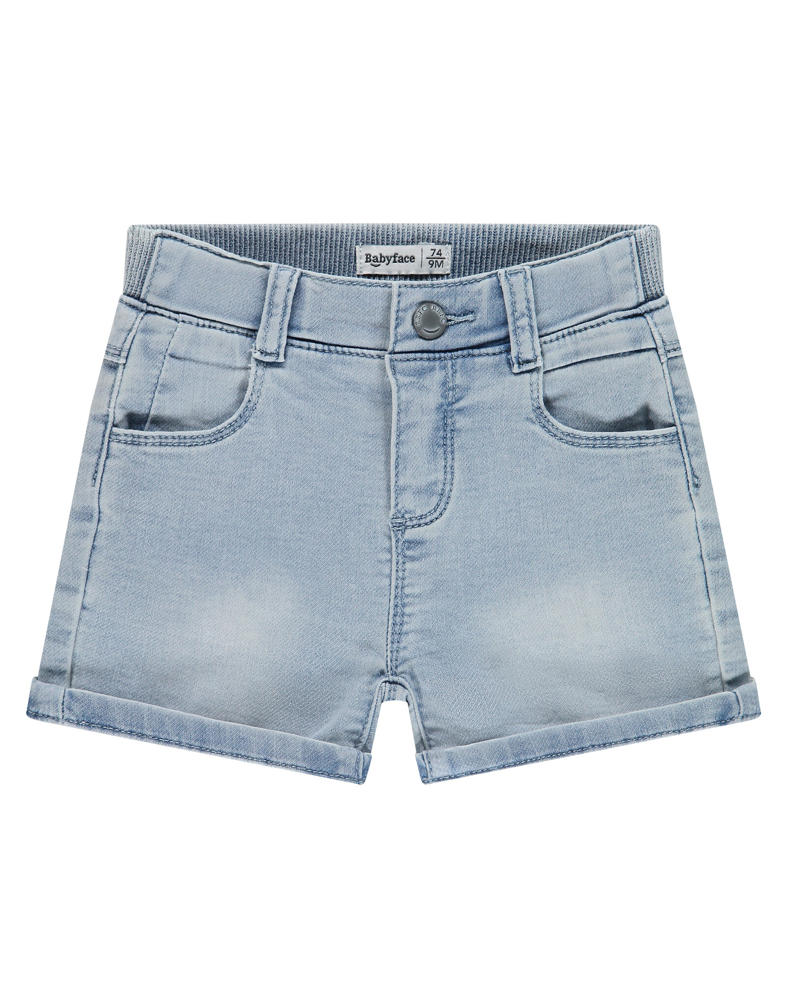 BABYFACE baby boys denim short Light blue denim