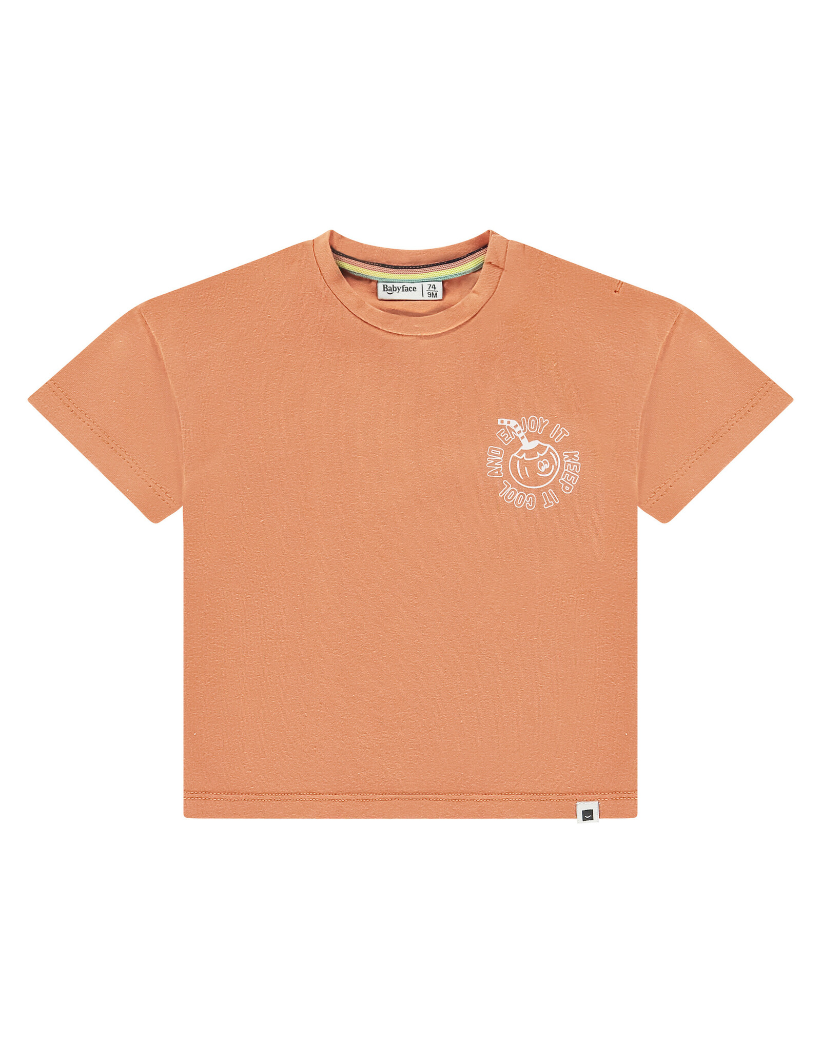 BABYFACE baby boys t-shirt short sleeve Orange