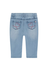 BABYFACE baby girls denim pants Medium blue denim