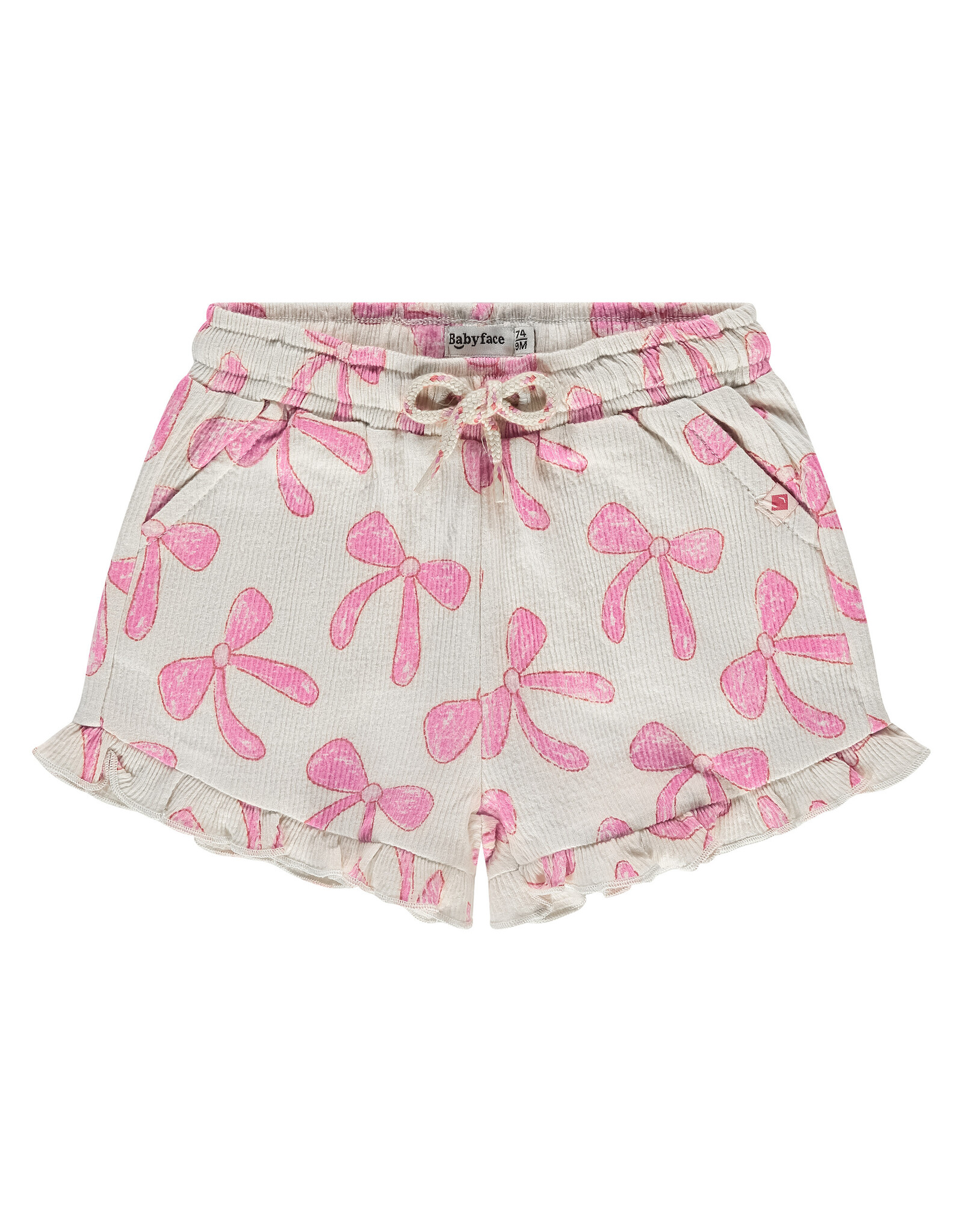 BABYFACE baby girls shorts - Ivory