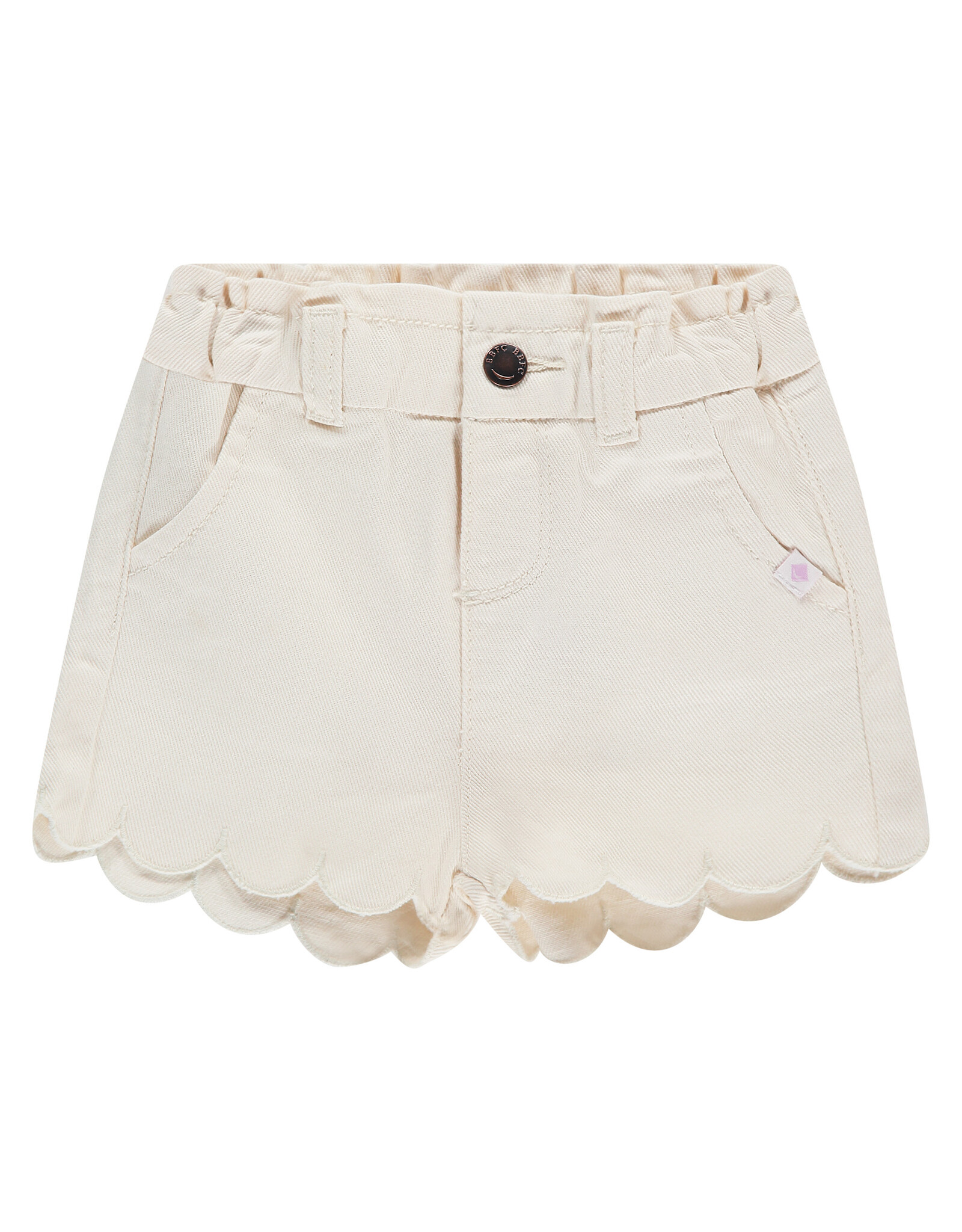 BABYFACE baby girls shorts Ivory ss26