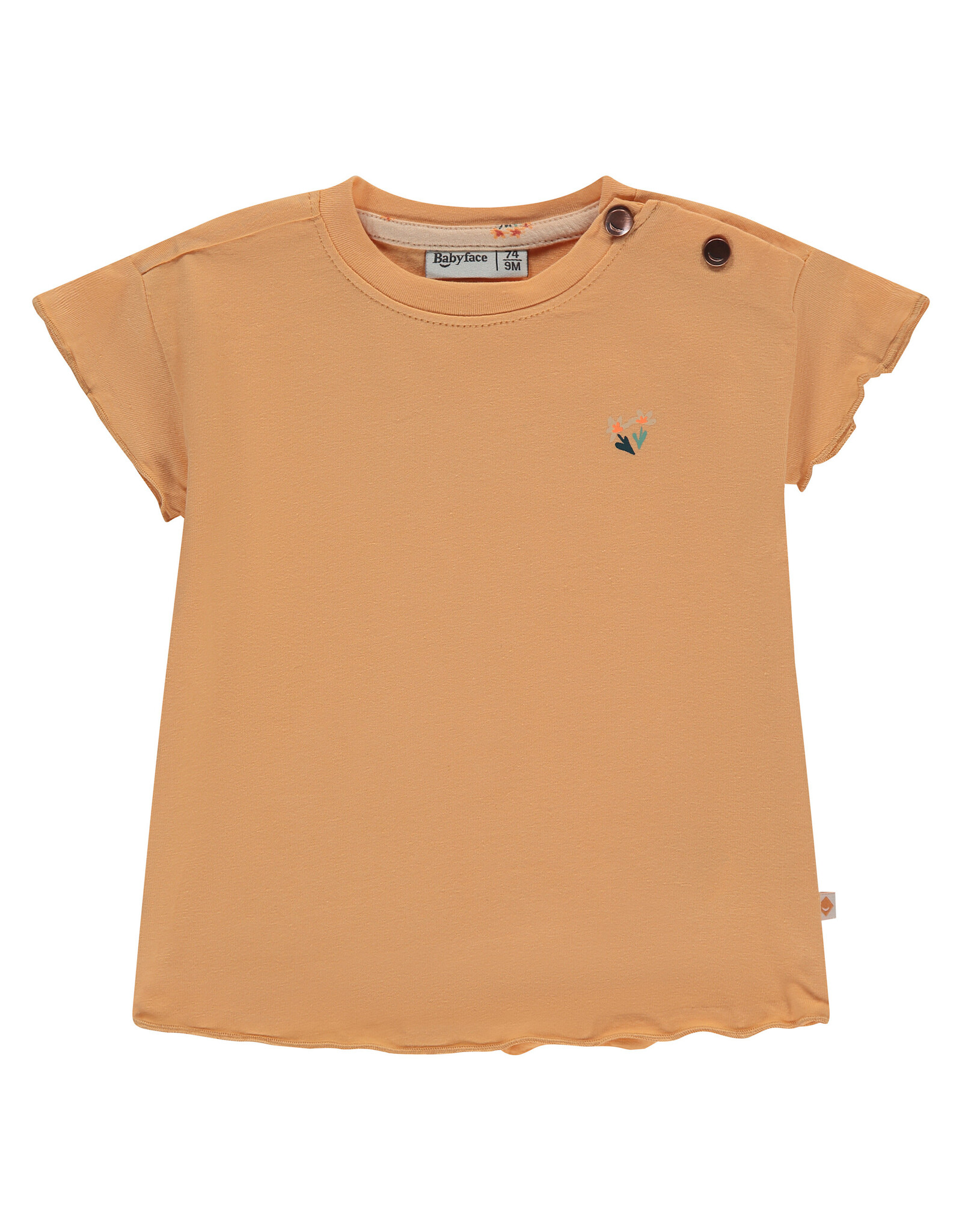BABYFACE baby girls t-shirt short sleeve Dusty orange
