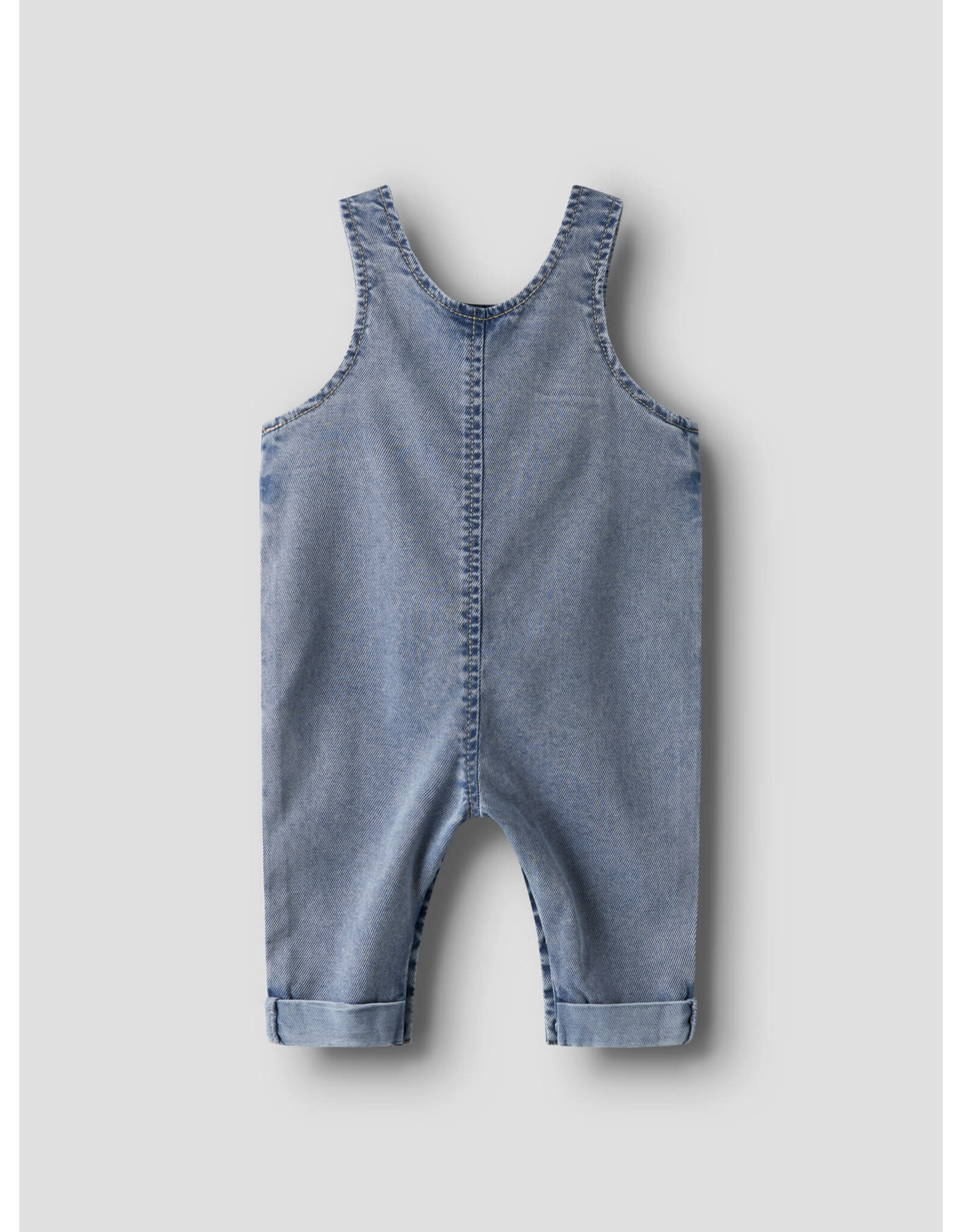 Name it NBMBEN Baggy R DNM Overall medium blue