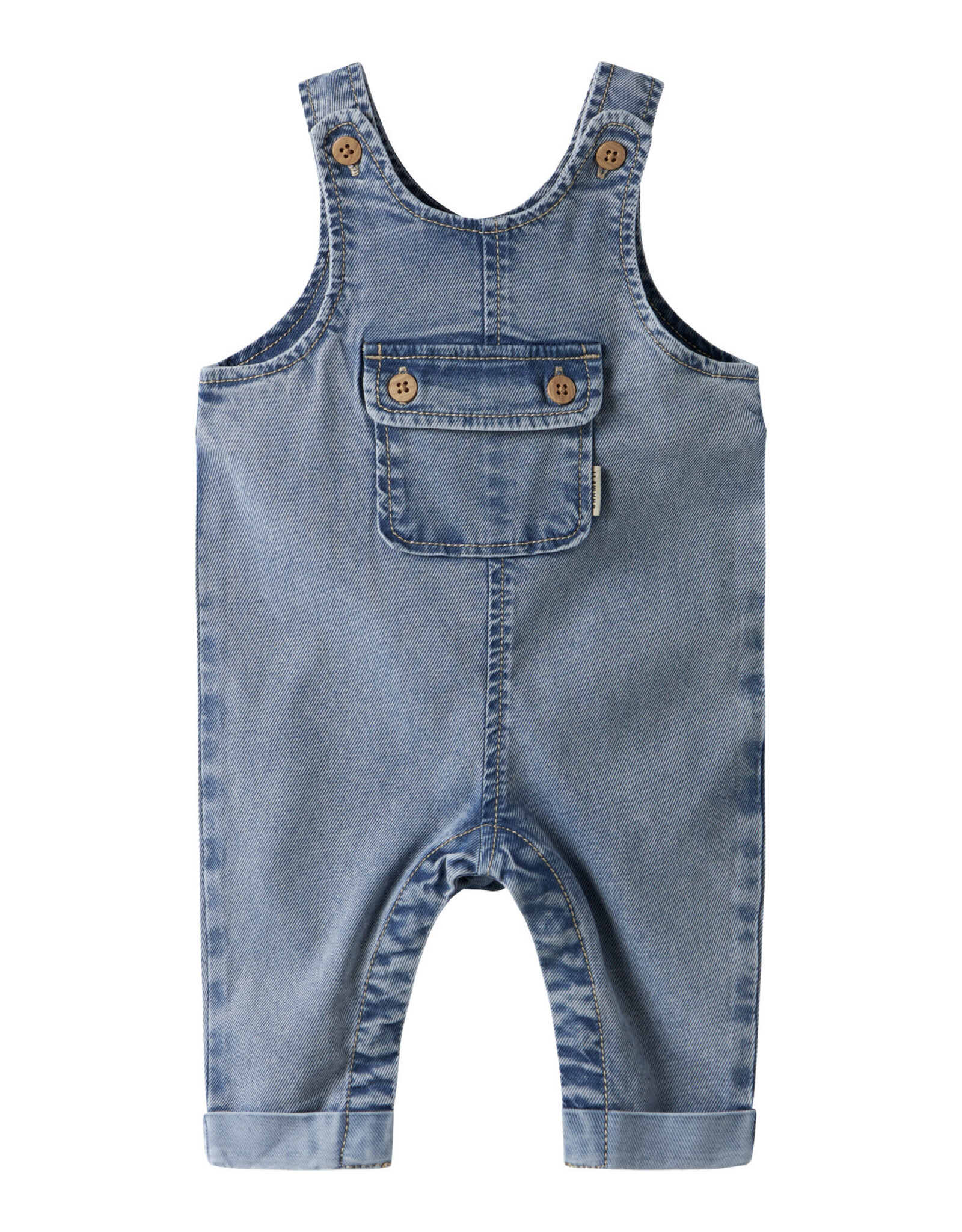 Name it NBMBEN Baggy R DNM Overall medium blue