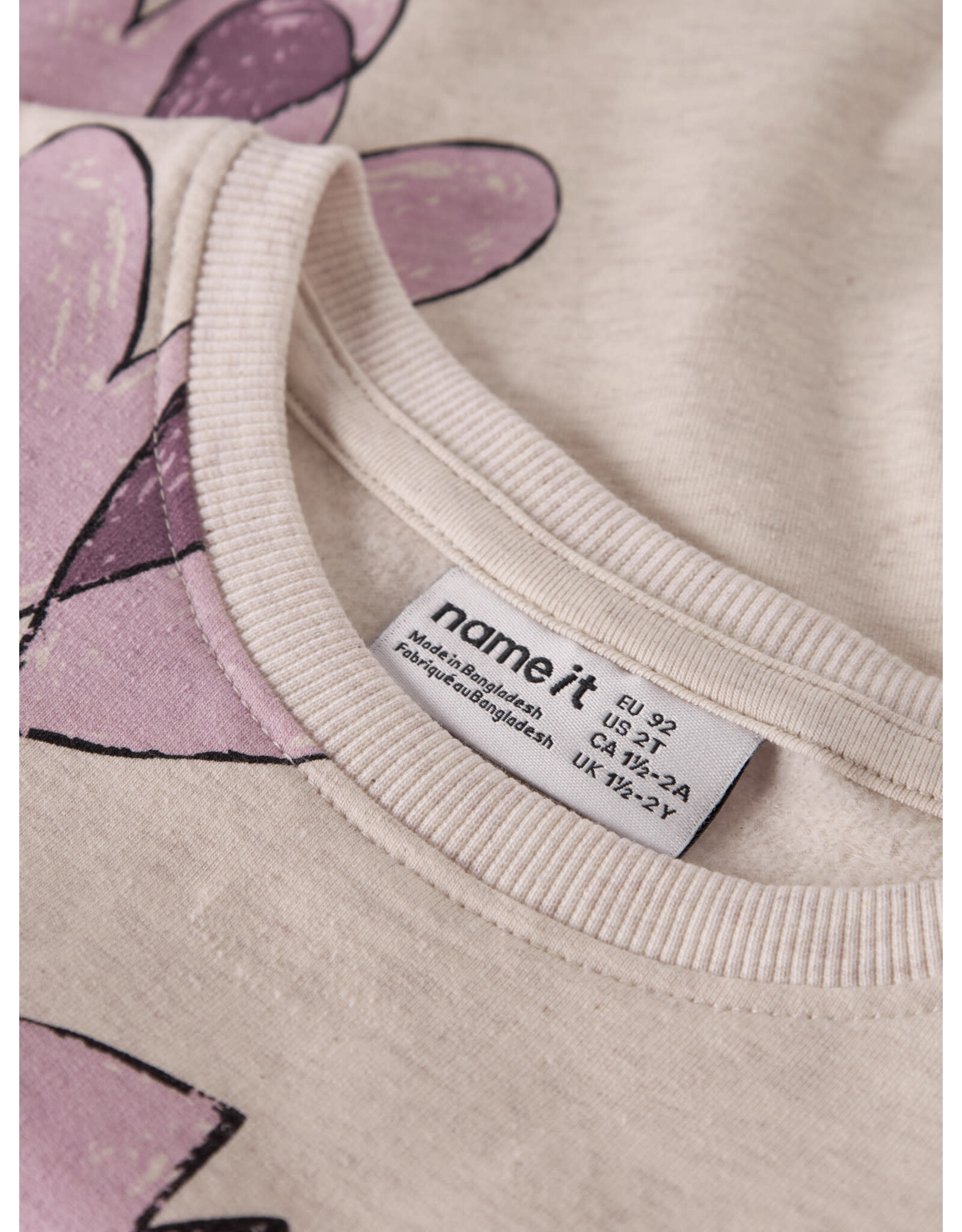 Name it NMFTEART LS NREG SWEAT BRU Peyote Melange