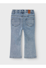 Name it NMFSALLI BOOTCUT JEANS 8292-TO NOOS Light Blue Bleached Denim
