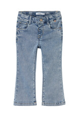 Name it NMFSALLI BOOTCUT JEANS 8292-TO NOOS Light Blue Bleached Denim