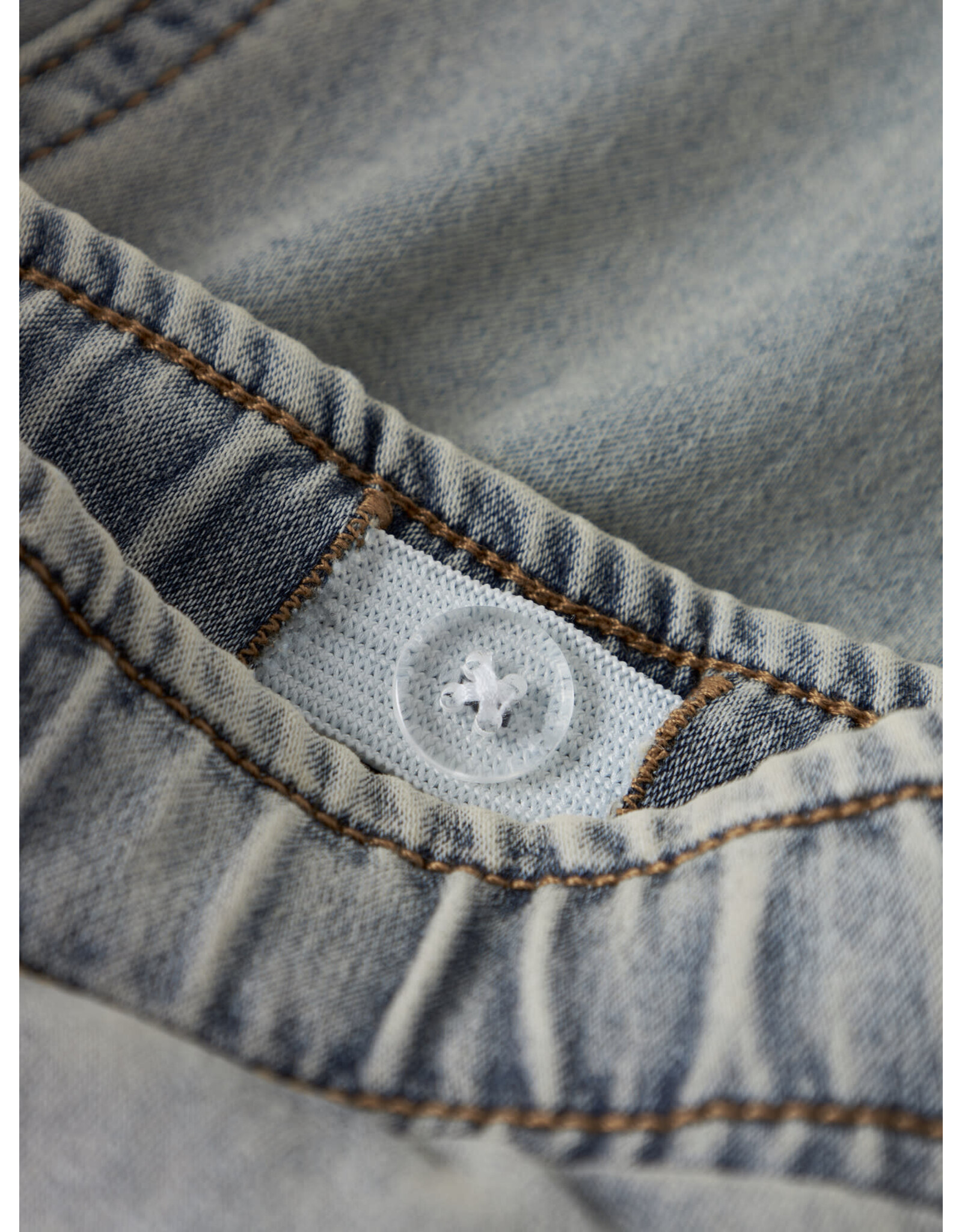 Name it NMMRYAN SLIM SWE JEANS 2472-TH NOOS Vintage Light Blue Denim