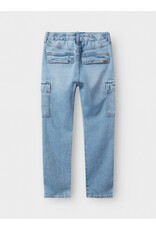 Name it NKMSILAS TAP CARGO JEANS 6650-AZ NOOS Light Blue Denim