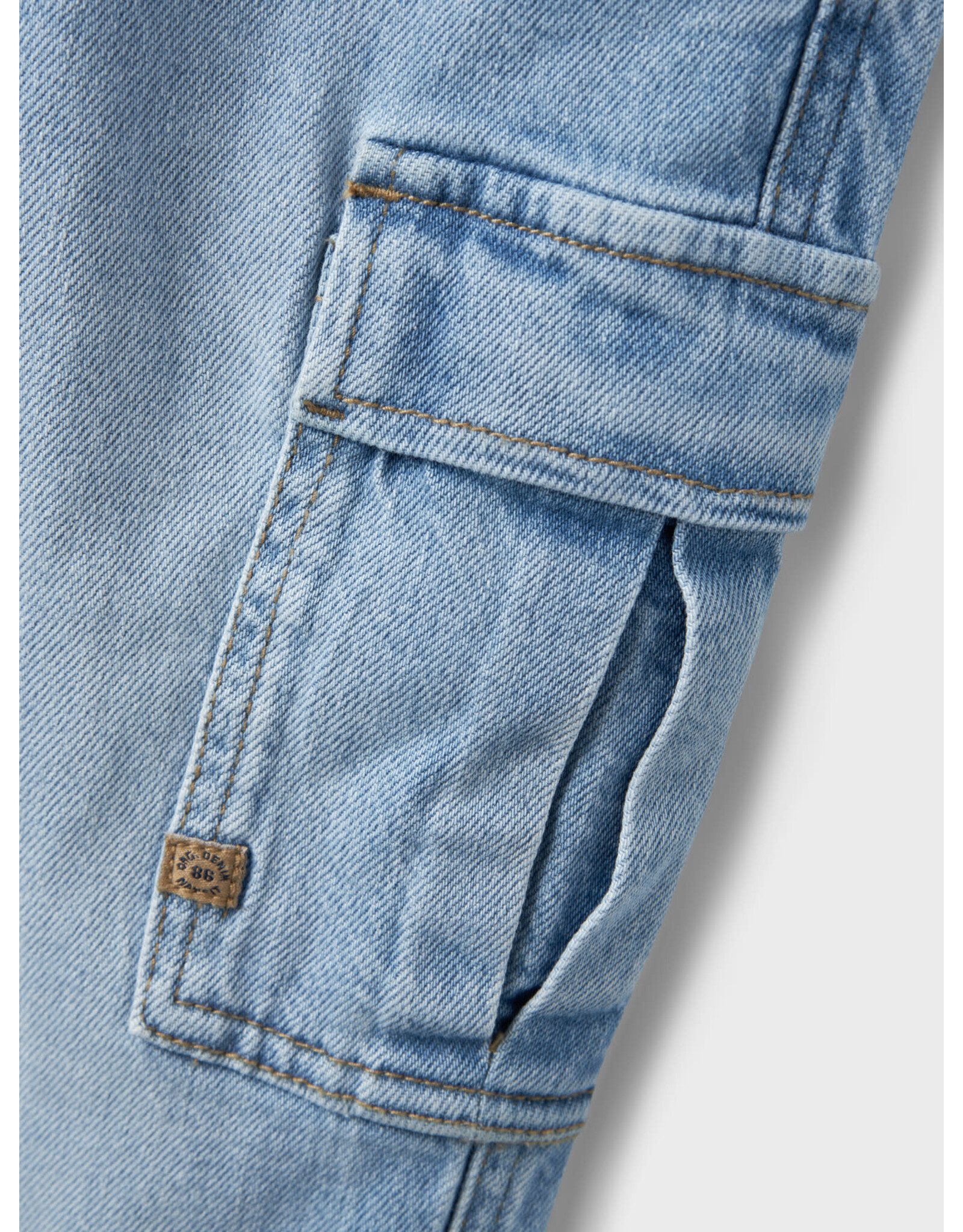 Name it NKMSILAS TAP CARGO JEANS 6650-AZ NOOS Light Blue Denim