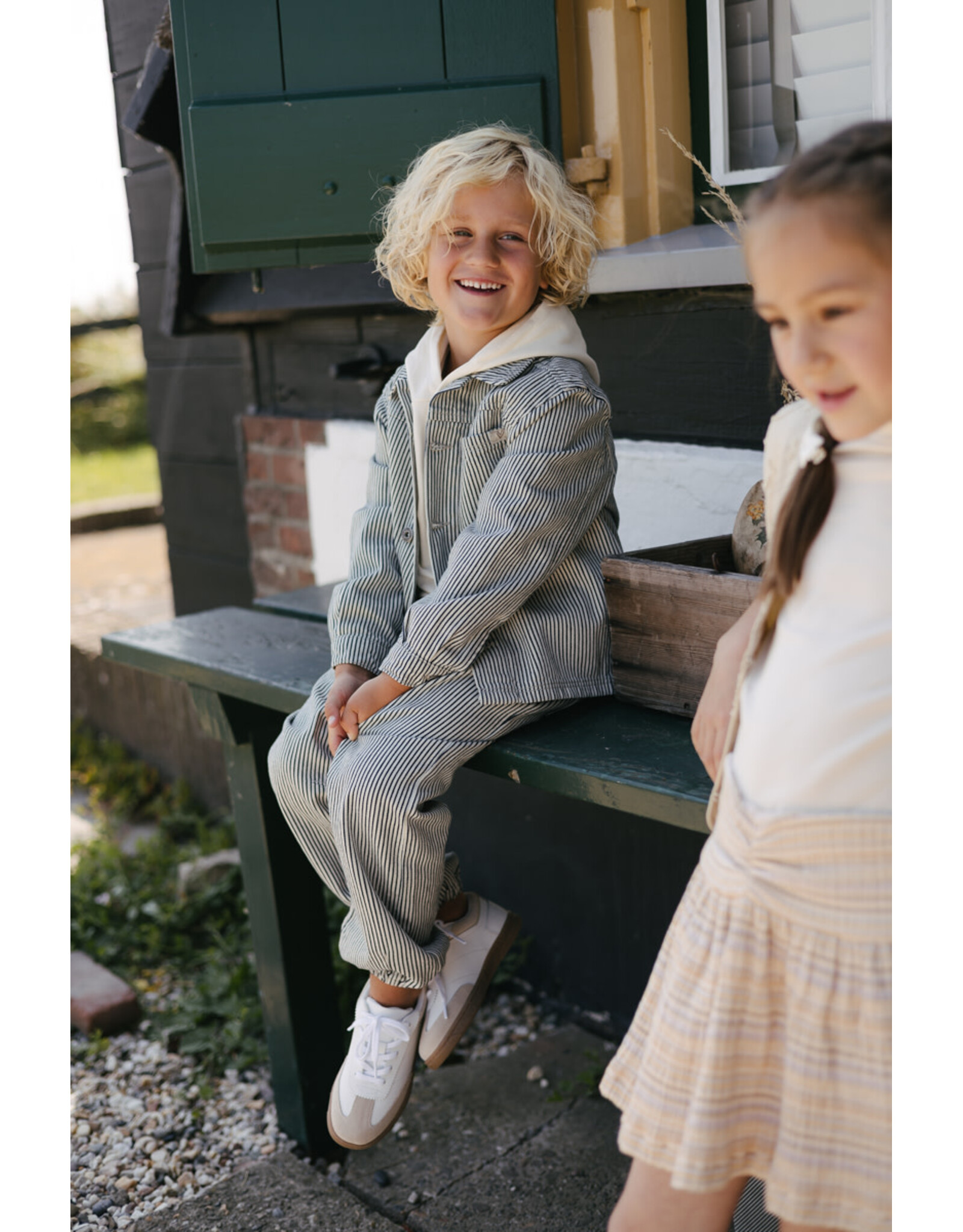 Levv LS261BORIS AOP Blue Stripe